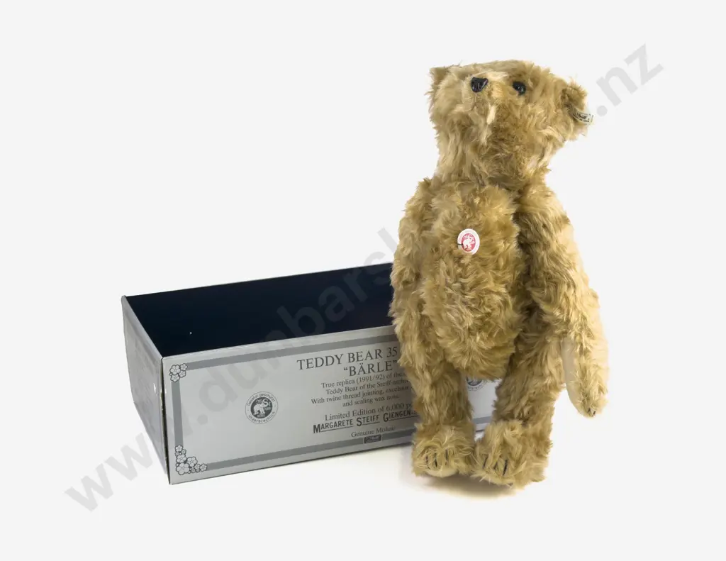 Boxed Steiff Teddy Bear 35 PB 1904 'Bärle' Image 1++