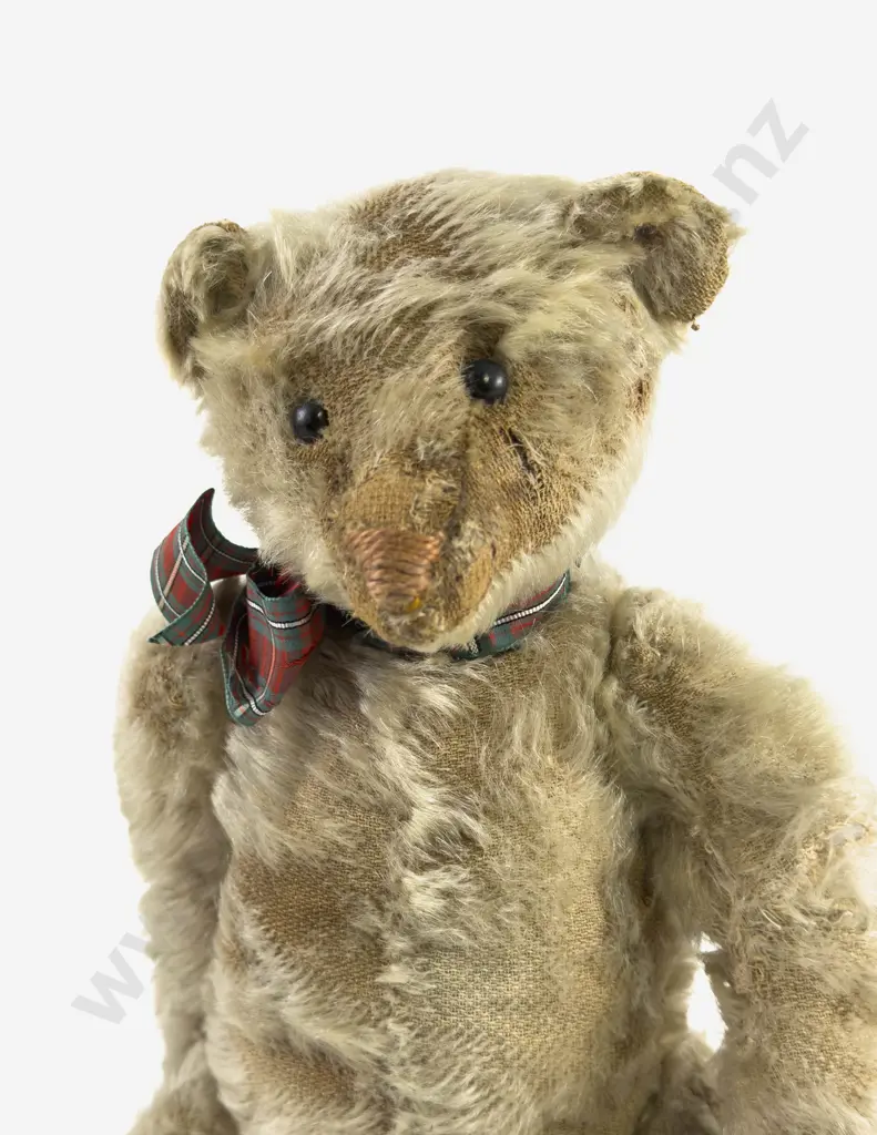 Early C20th Steiff Teddy Bear with Pewter Ear Button Image 1++