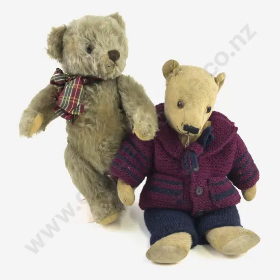 Two Vintage C1930's Teddy Bears