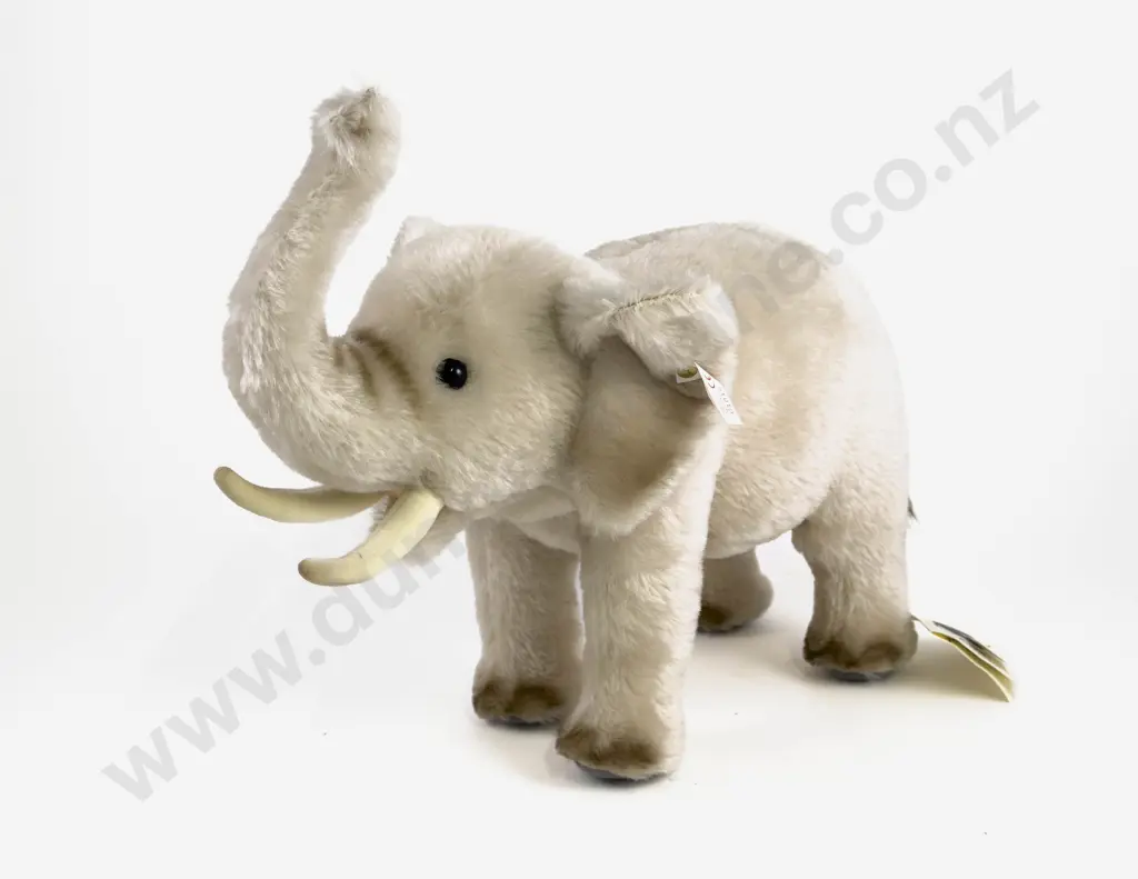 C1998 Steiff African Elephant Created for the Discovery Channel /Animal Planet Image 1++