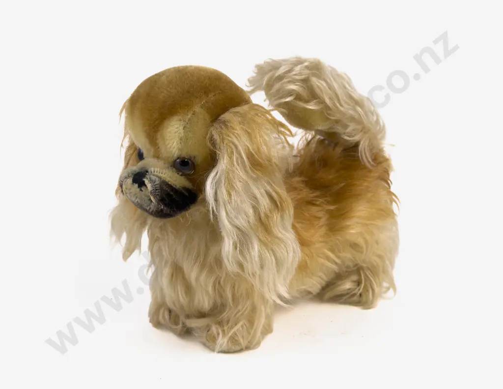 Vintage Steiff Peky the Pekinese with Ear Button Image 1++