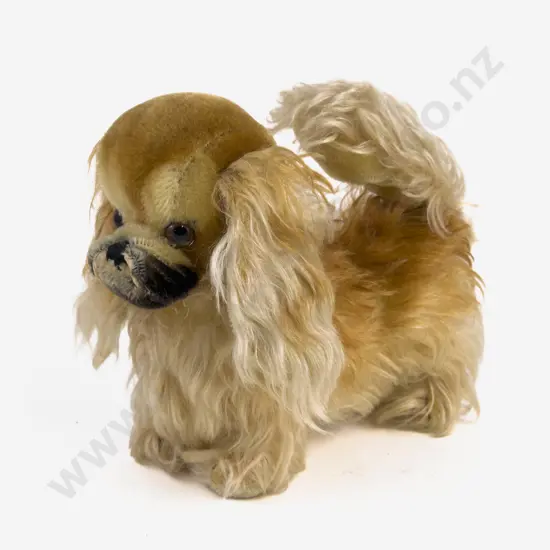 Vintage Steiff Peky the Pekinese with Ear Button