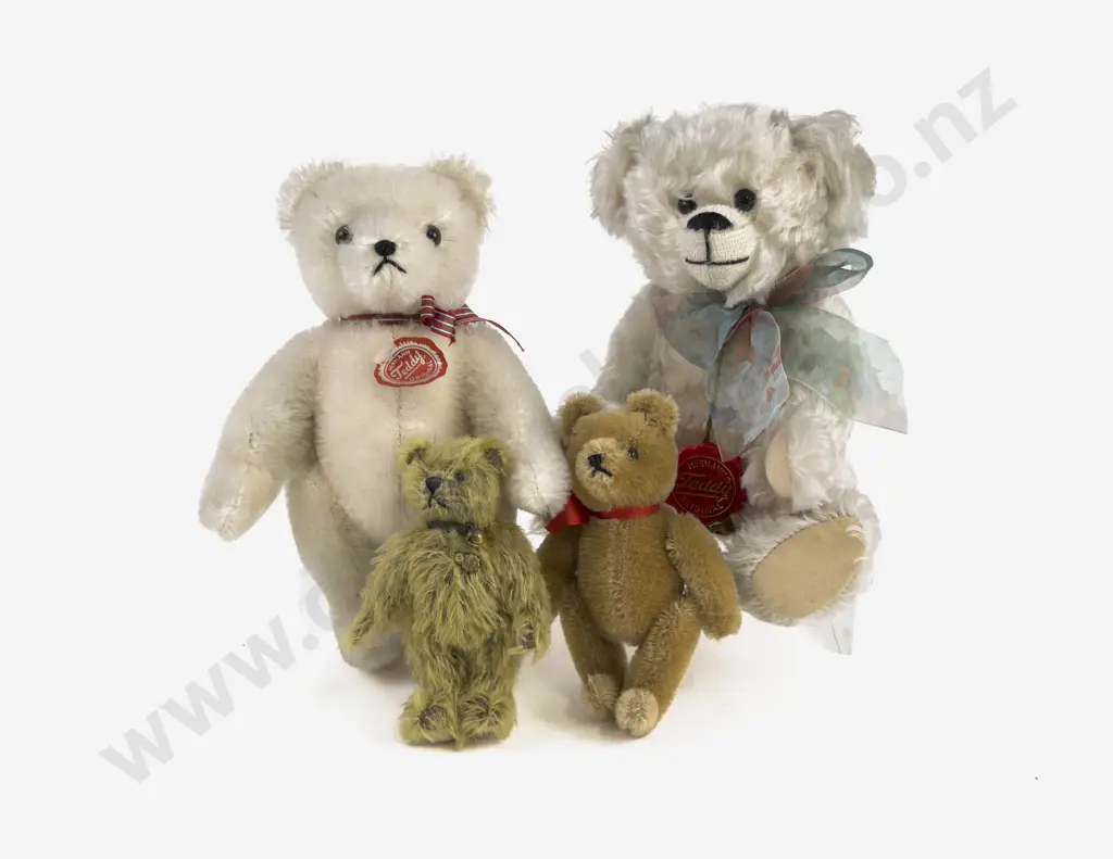 Four Hermann Classic and Character Teddy Bears Image 1++