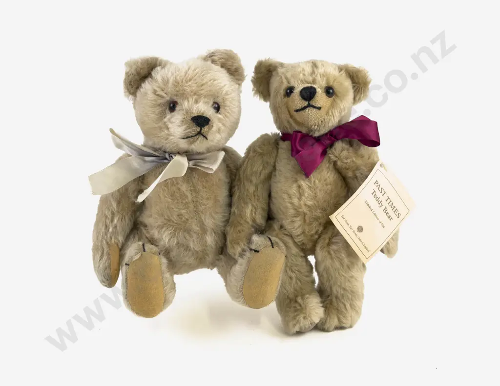 Deans (Britains Oldest Teddy Bear Co) Past Times Teddy Bear and Possible Vintage Deans Teddy Bear Image 1++