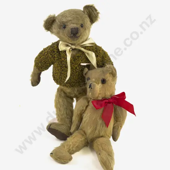 Two Vintage Chad Valley Teddy Bears