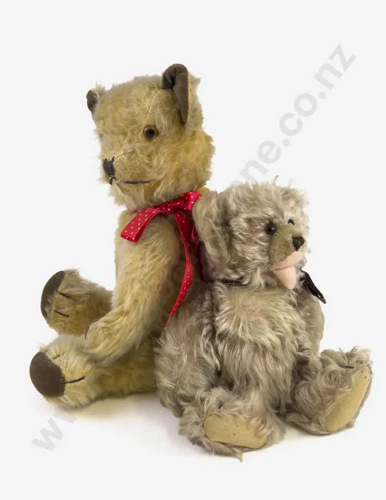 Vintage C1950's Labelled Pedigree Teddy Bear and Zotty Type Teddy Bear Image 1++