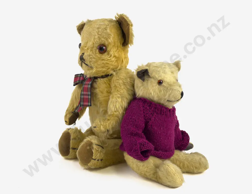 Two Vintage C1950's Pedigree Teddy Bears Image 1++
