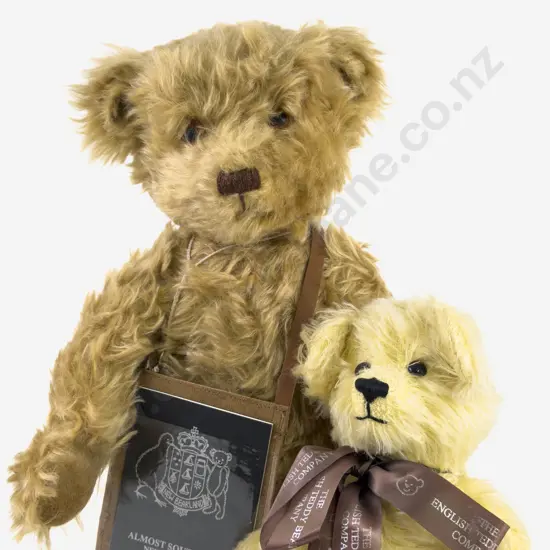Two Almost South Pole NZ Teddy Bears by Janis Harris and English Teddy Bear Company Teddy Bear
