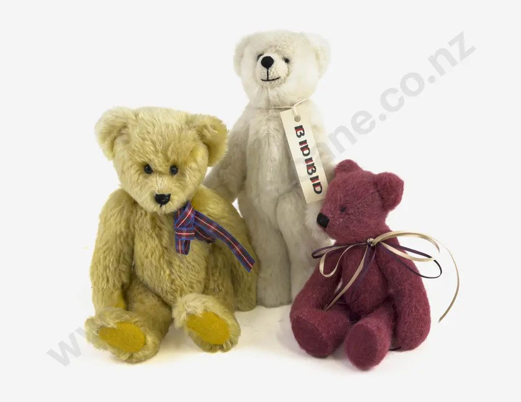 C1991 Edwardian Bears Wellington NZ Original Teddy Bear and Artist Bidibid Dawn Nicholl Whangarei Teddy Bears Image 1++