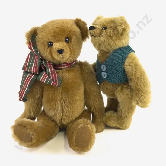 C1991 Edwardian Bears Wellington NZ Ltd Ed Teddy Bear and Original Teddy Bear
