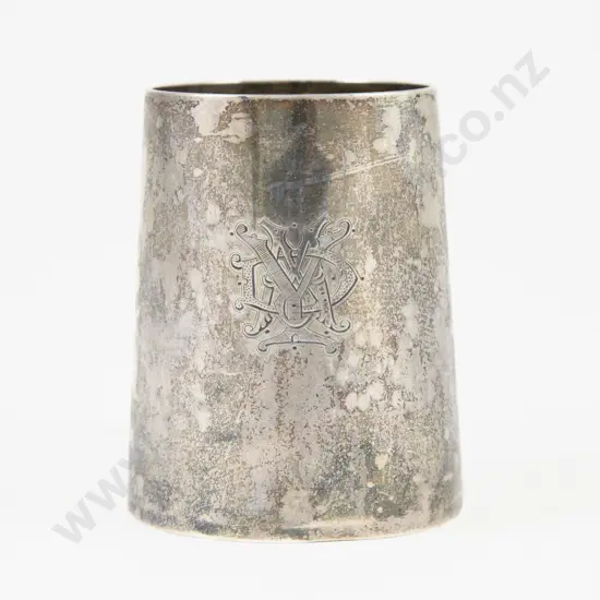 Edw VII S/S Christening Mug