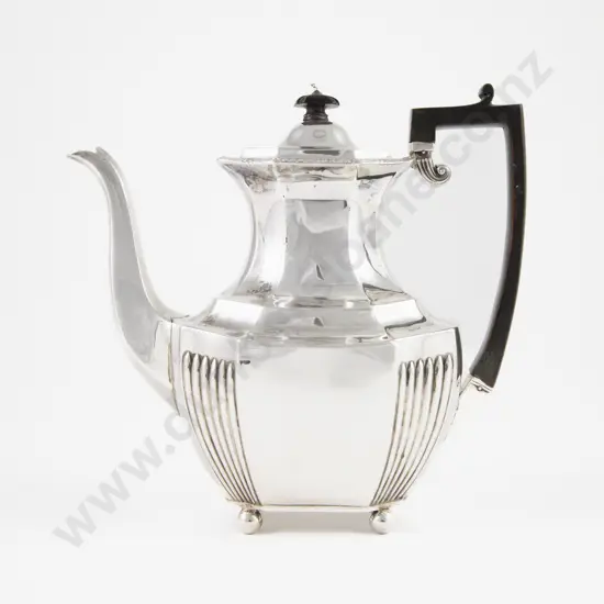 Late Vict S/S Coffee Pot