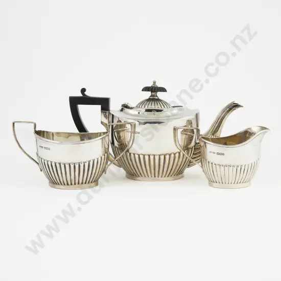 Geo V S/S 3 Piece Batchelor's Teaset
