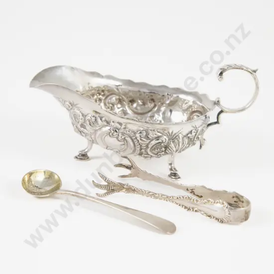 Vict S/S Gravy Boat