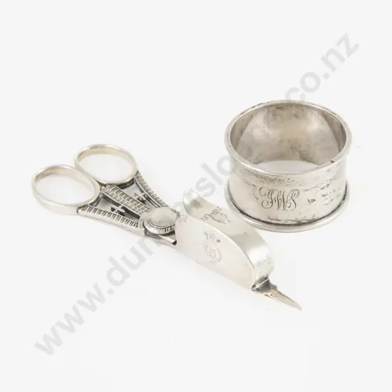 Pair Geo IV S/S Candlesnuffers