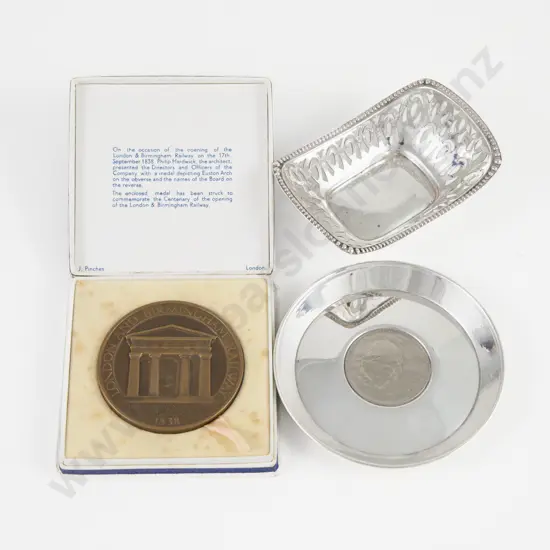 Edw VII Small S/S Bon Bon Dish