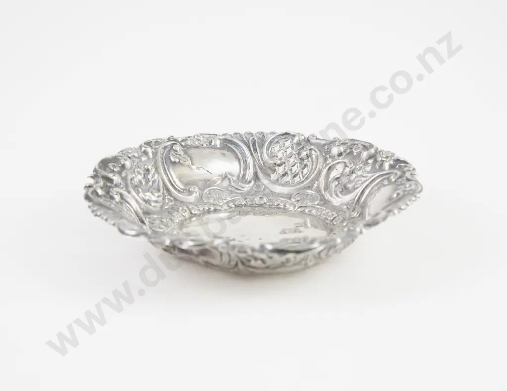 Late Vict S/S Bon Bon Dish Image 1++