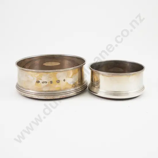 2 S/S Wine Coasters