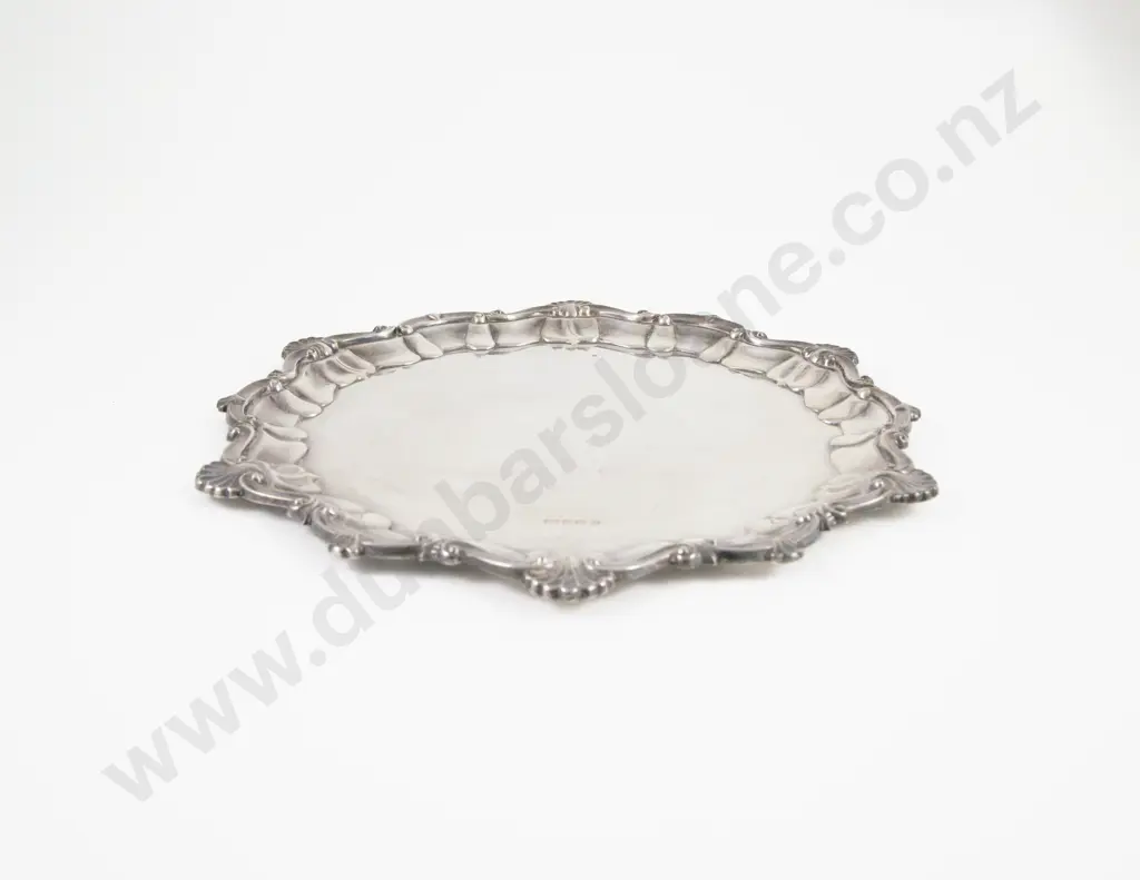 QEII S/S Salver Image 1++