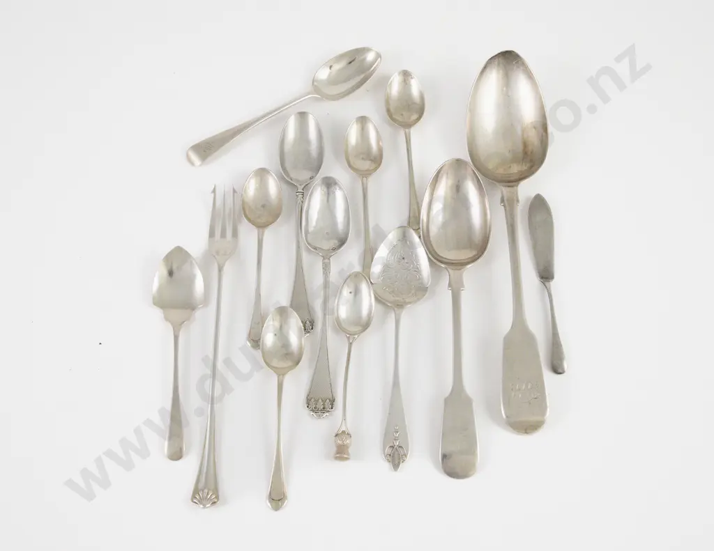 14 Assorted Pieces Of S/S Flatware Image 1++