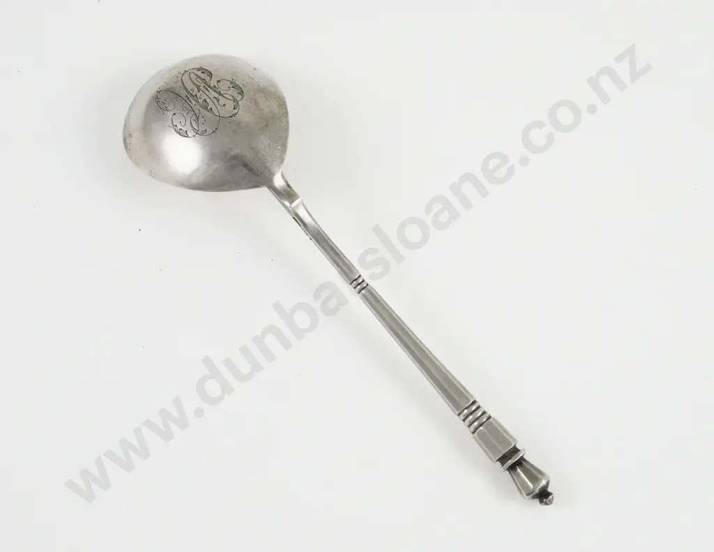 Russian 84 Zolotnik Standard Serving Spoon by Konstantin Pets Image 1++