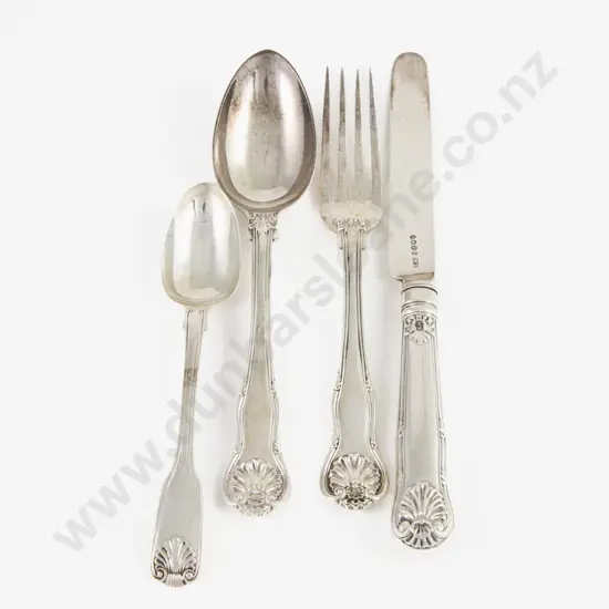 S/S Dessert Fork & Spoon Table Knife & Teaspoons