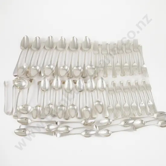 A Composed Geo IV S/S 63 Piece Suite Of Cutlery