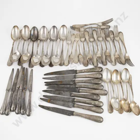 A Christofle Of Paris 48 Piece Cutlery