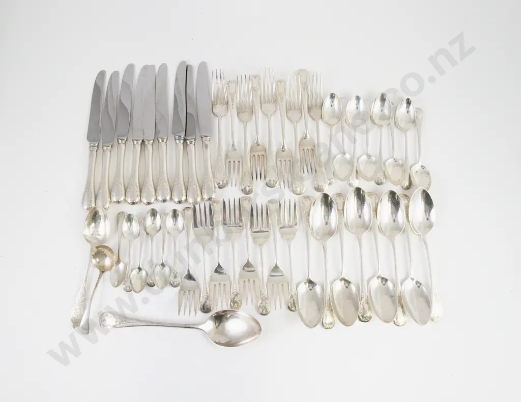Birks (USA) S/S 49 Piece Cutlery Set Image 1++