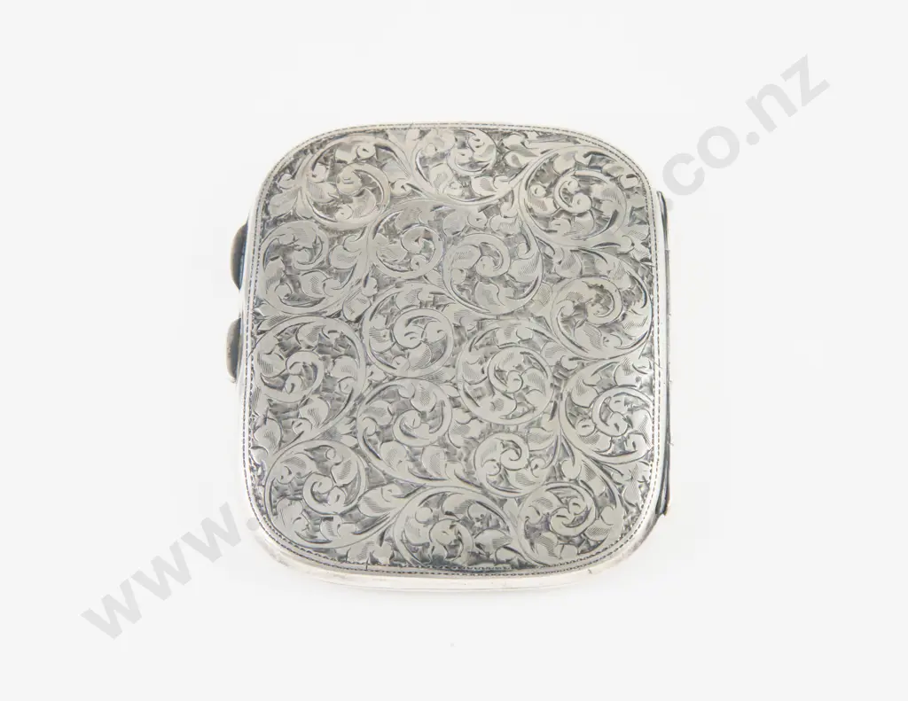 Geo V S/S Cigarette Case Image 1++