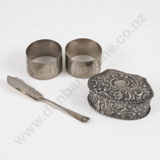 Edw VII S/S Trinket Box