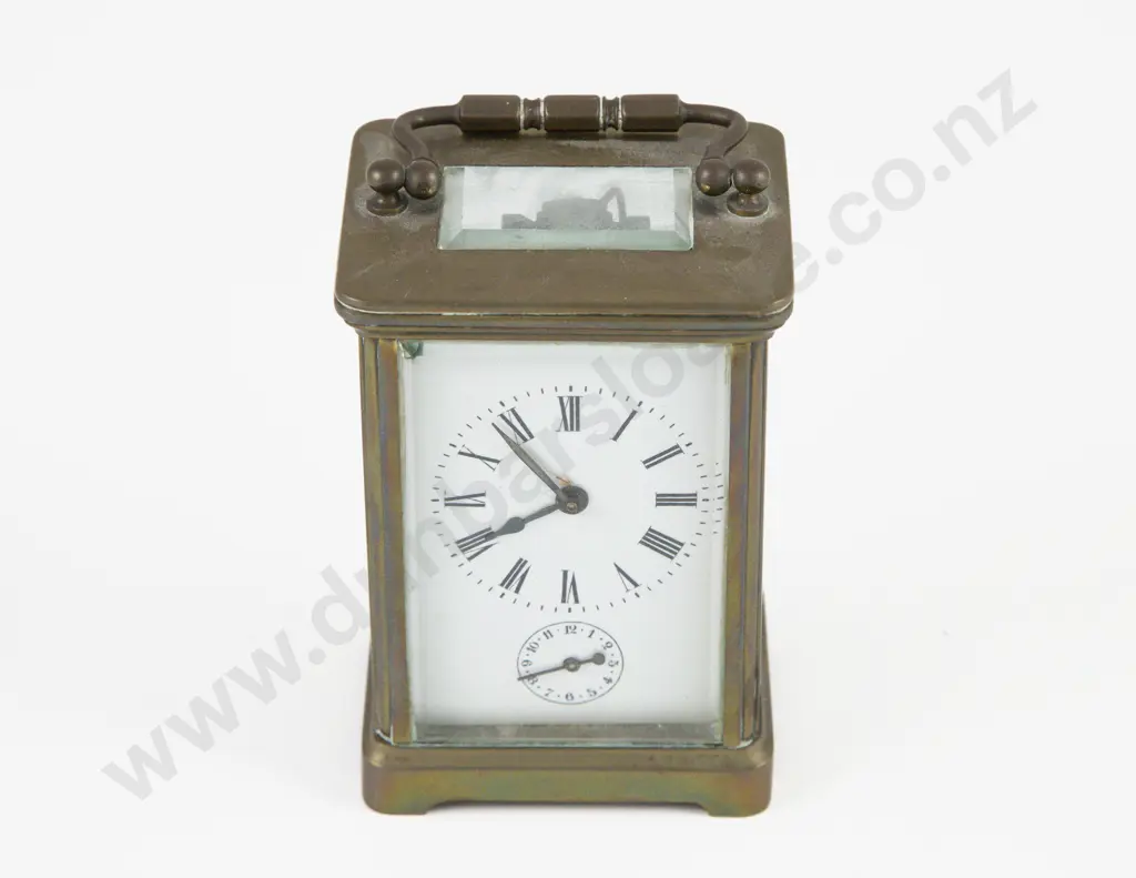 Brass Cased Carriage Clock (af) Image 1++