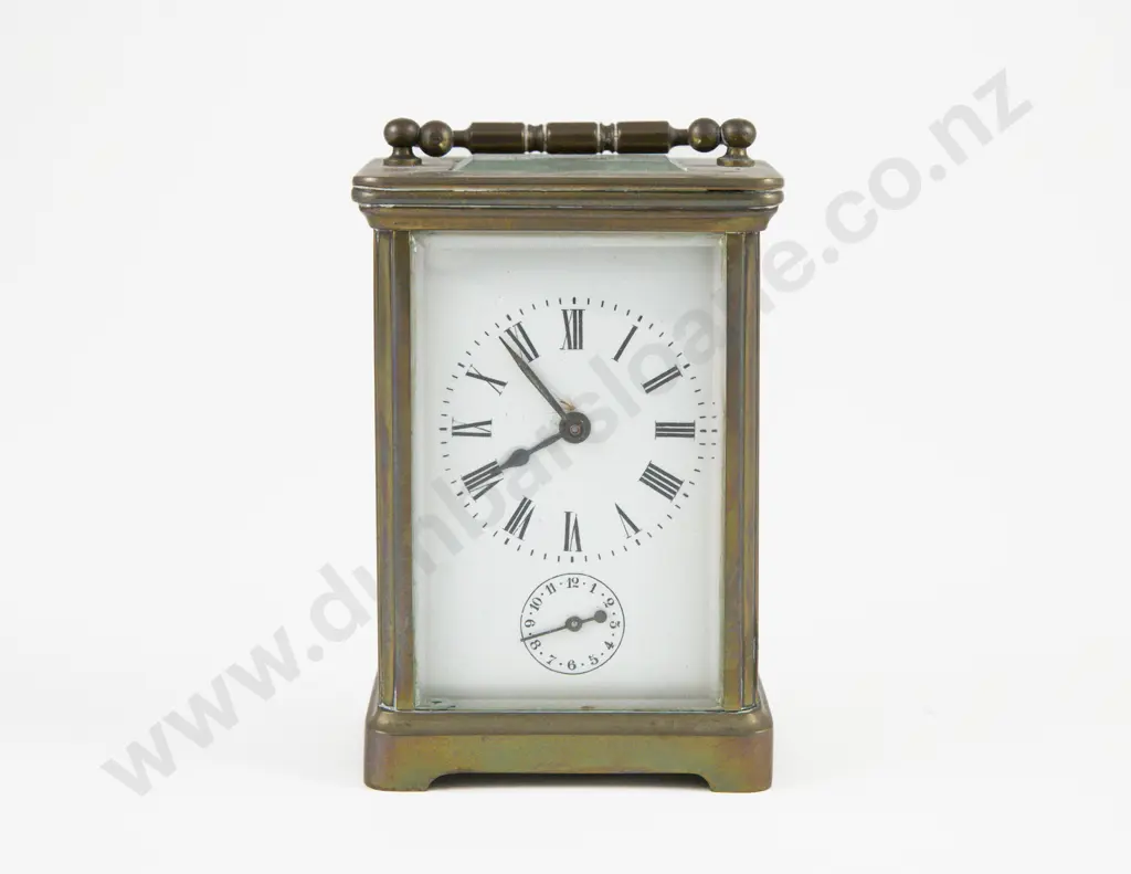Brass Cased Carriage Clock (af) Image 1++