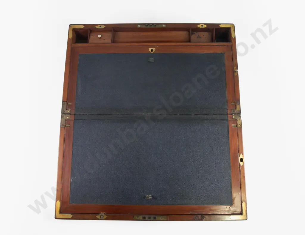 Sir Robert Stouts C19th Travelling Writing Box Presented To Him by Friedrich Reichelt Image 1++