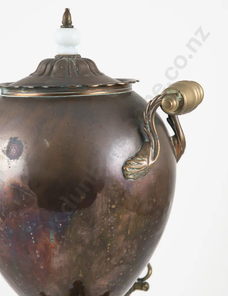 C19th Copper Samovar Image 1++