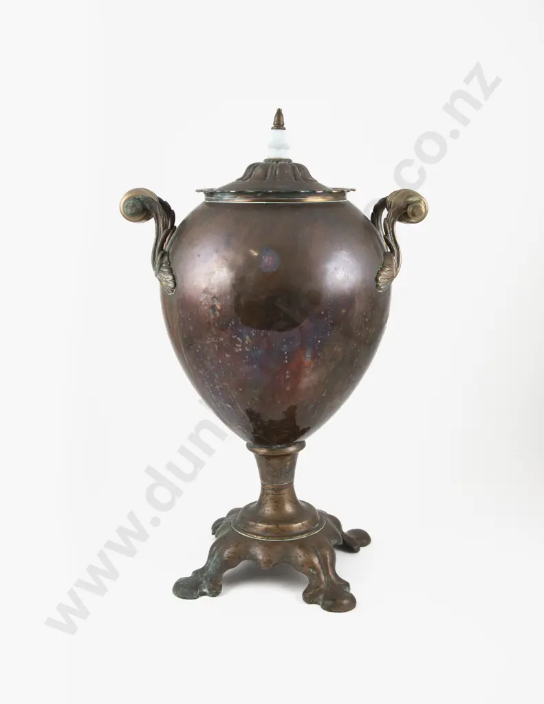 C19th Copper Samovar Image 1++