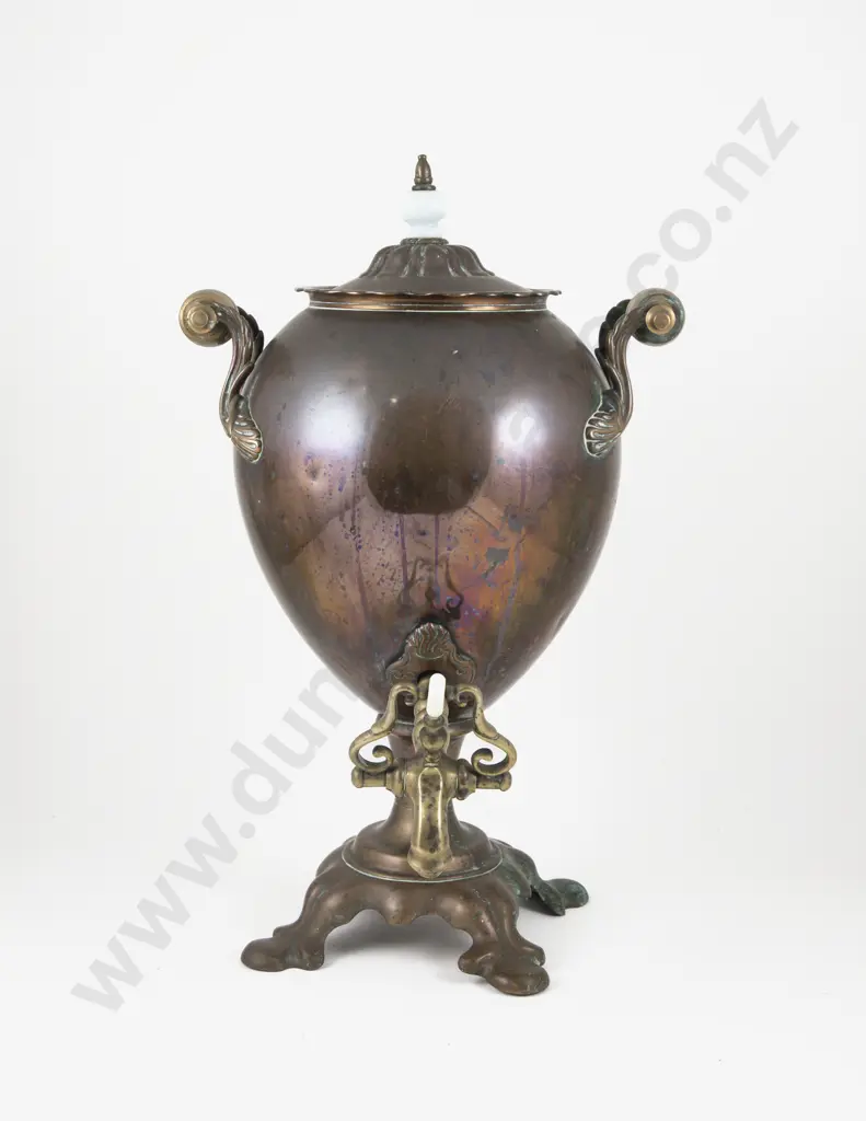 C19th Copper Samovar Image 1++