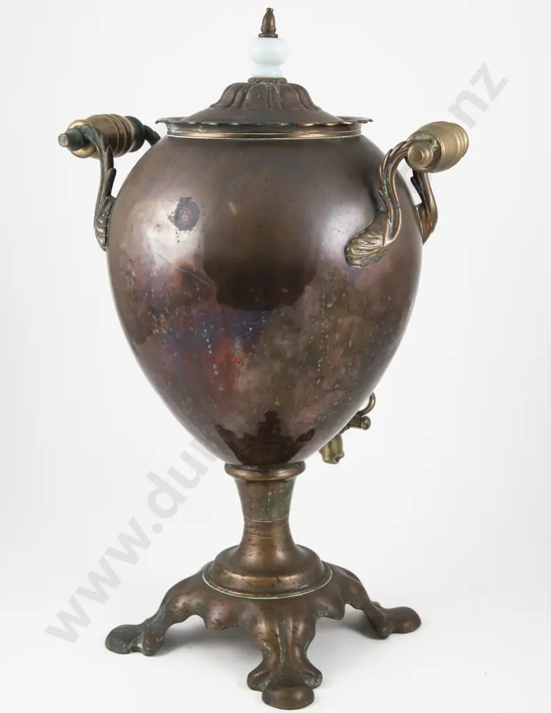 C19th Copper Samovar Image 1++