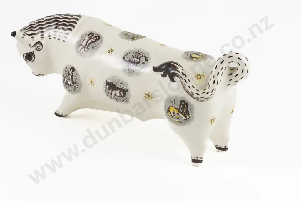 Wedgwood Zodiac Bull Designed by Arnold Machin Image 1++