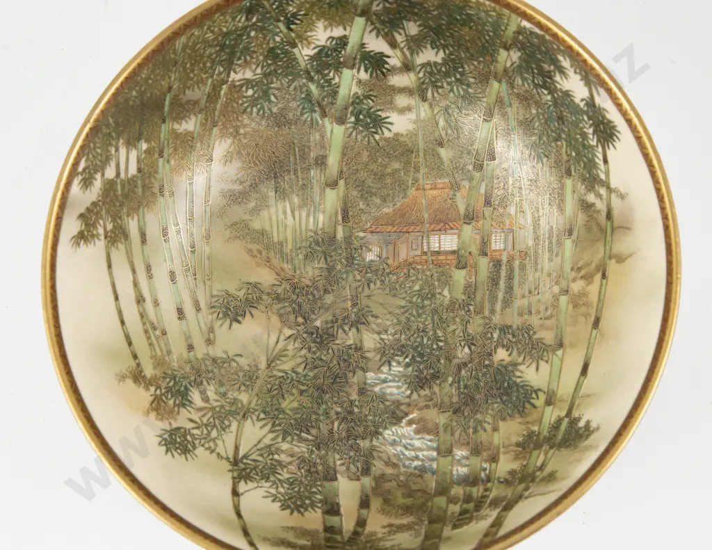 Fine Quality Japanese Meiji Period Satsuma Bowl Image 1++