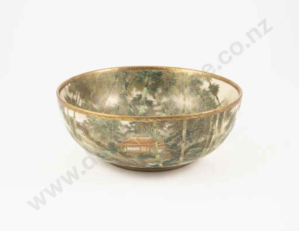 Fine Quality Japanese Meiji Period Satsuma Bowl Image 1++