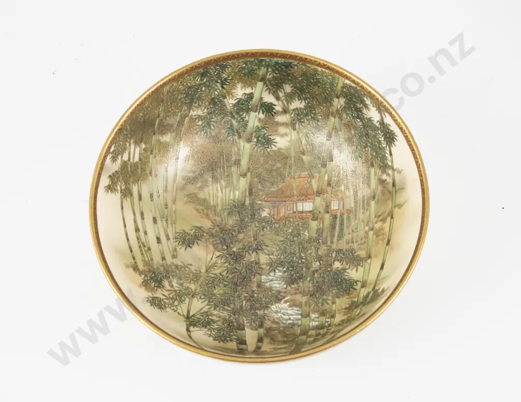 Fine Quality Japanese Meiji Period Satsuma Bowl Image 1++