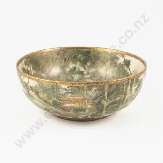 Fine Quality Japanese Meiji Period Satsuma Bowl