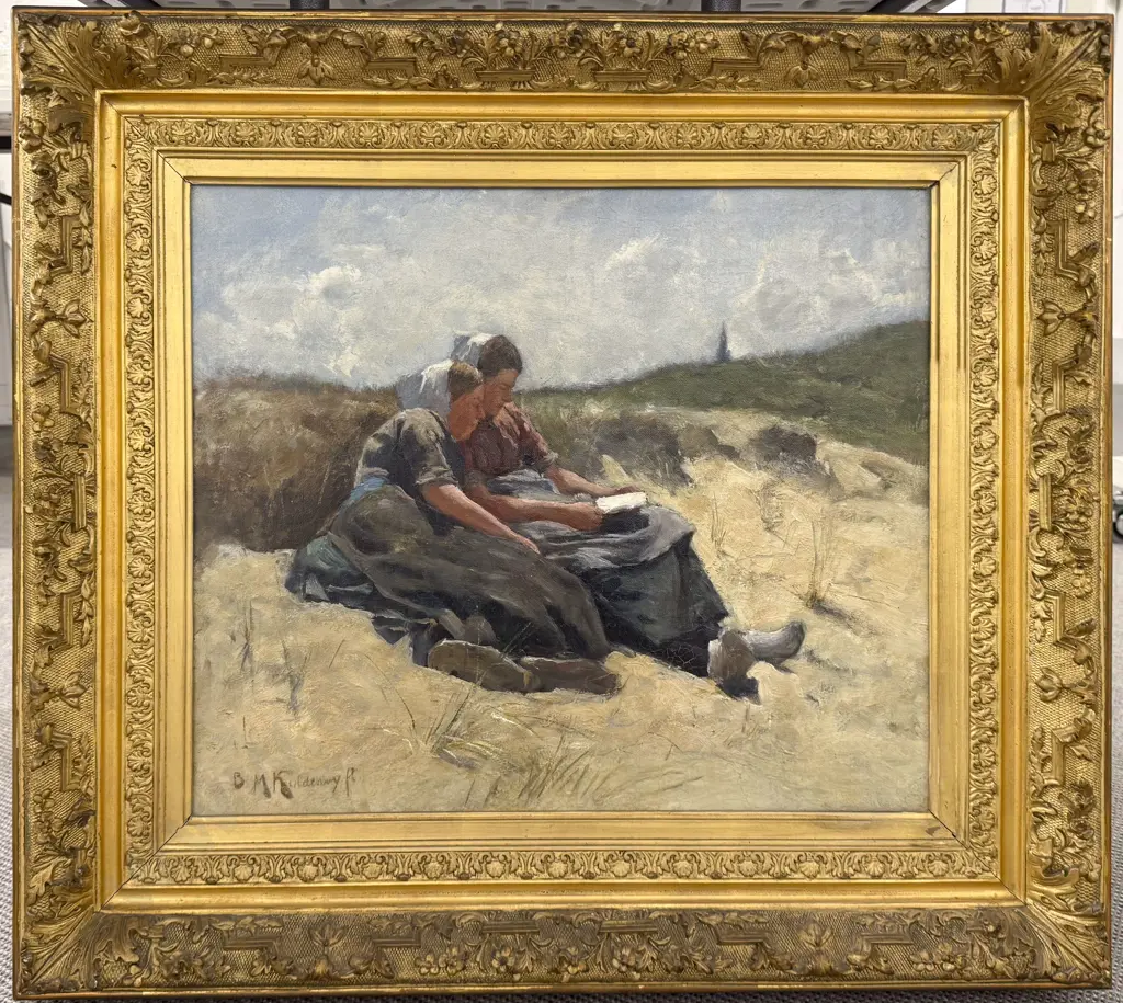Bernard Koldeweij (Dutch 1859 - 1898) - Two Women Image 1++