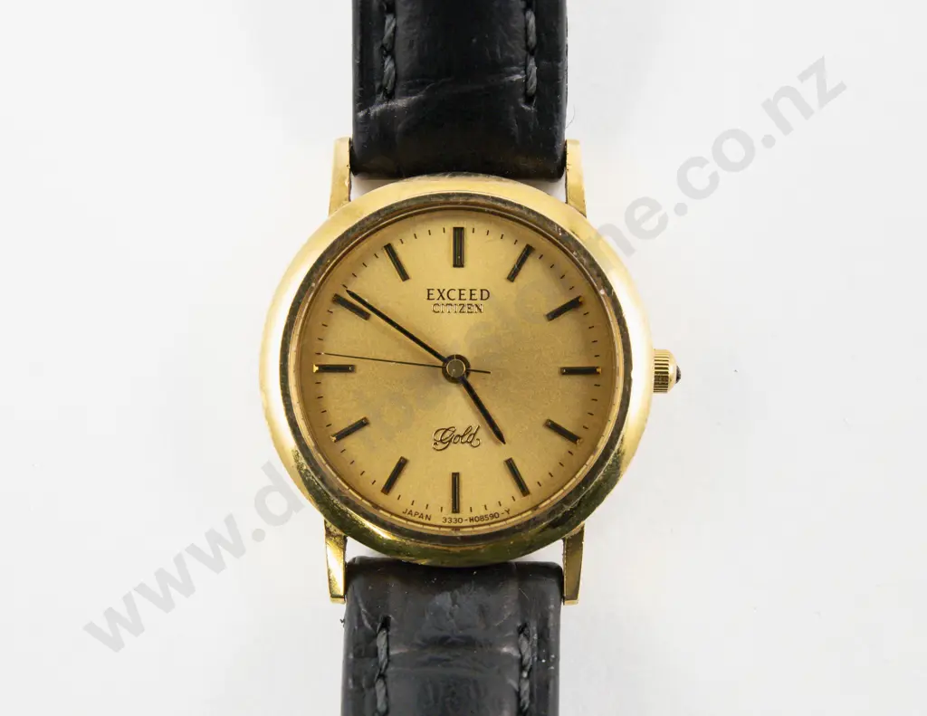 18ct Citizen Exceed Quartz Ladies Wrist Watch Image 1++