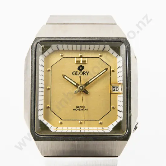 Vintage Glory Gents Stainless Steel Wrist Watch