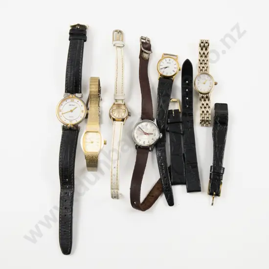 Collection of Assorted Vintage Wrist Watches