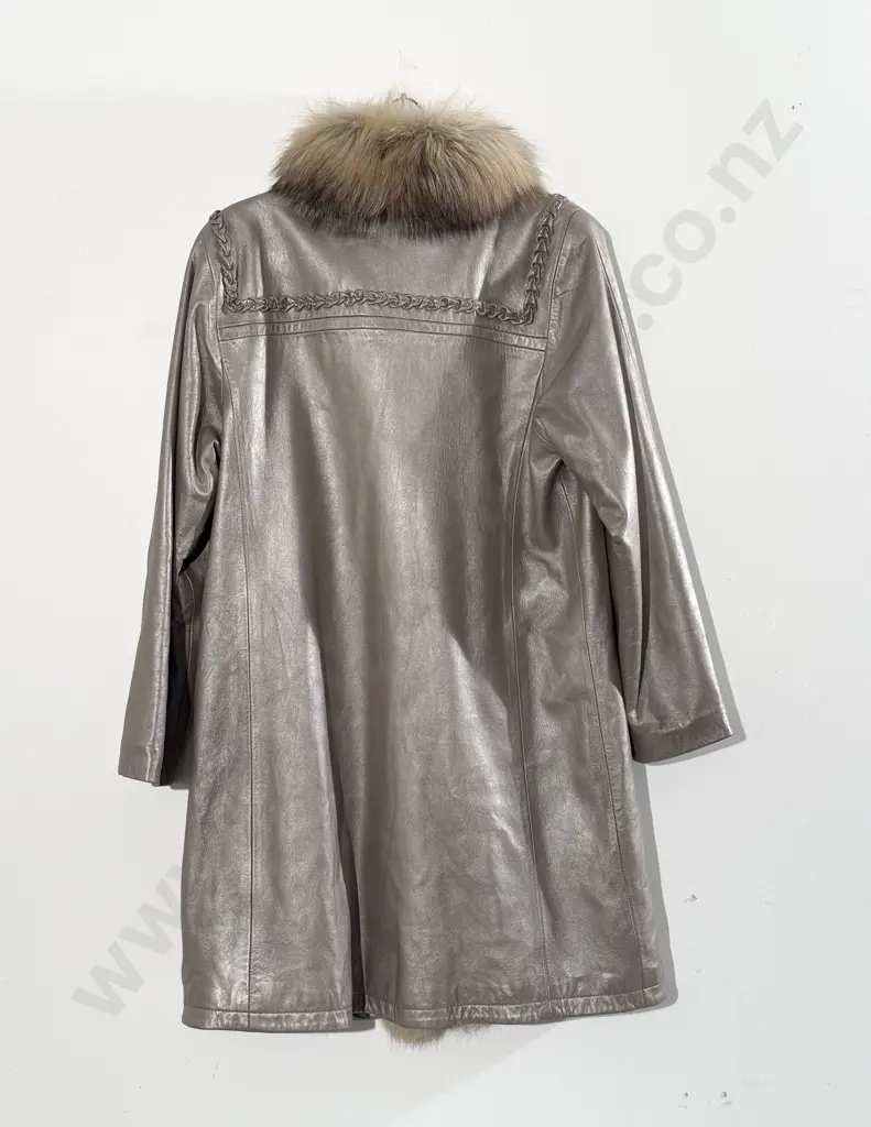 Vintage Fur Collar Ladies Jacket Image 1++