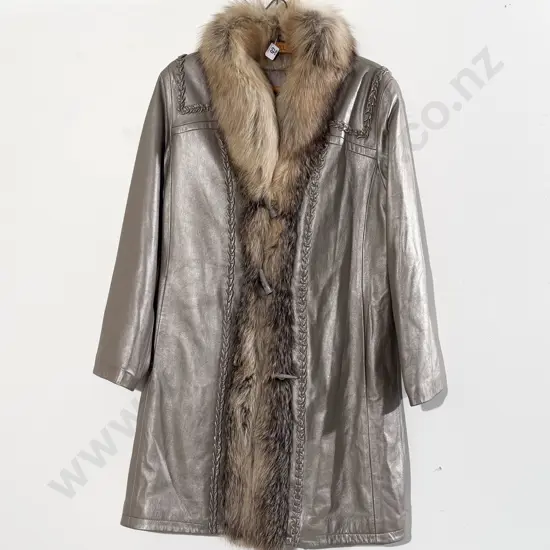 Vintage Fur Collar Ladies Jacket