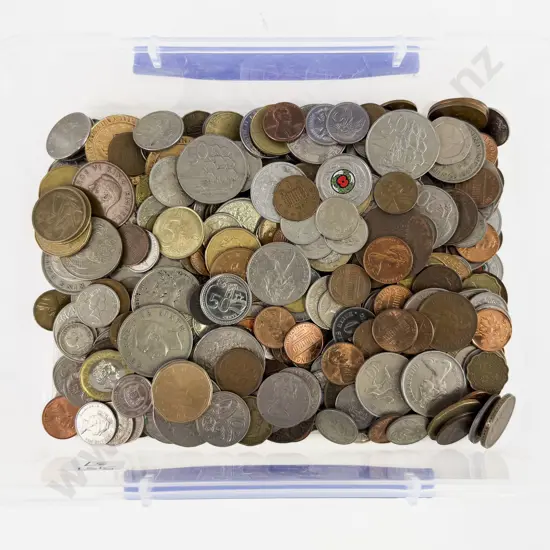 Qty NZ and World Pocket Change Coinage